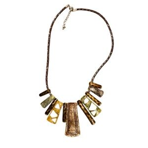 🌹Braided Leather Necklace